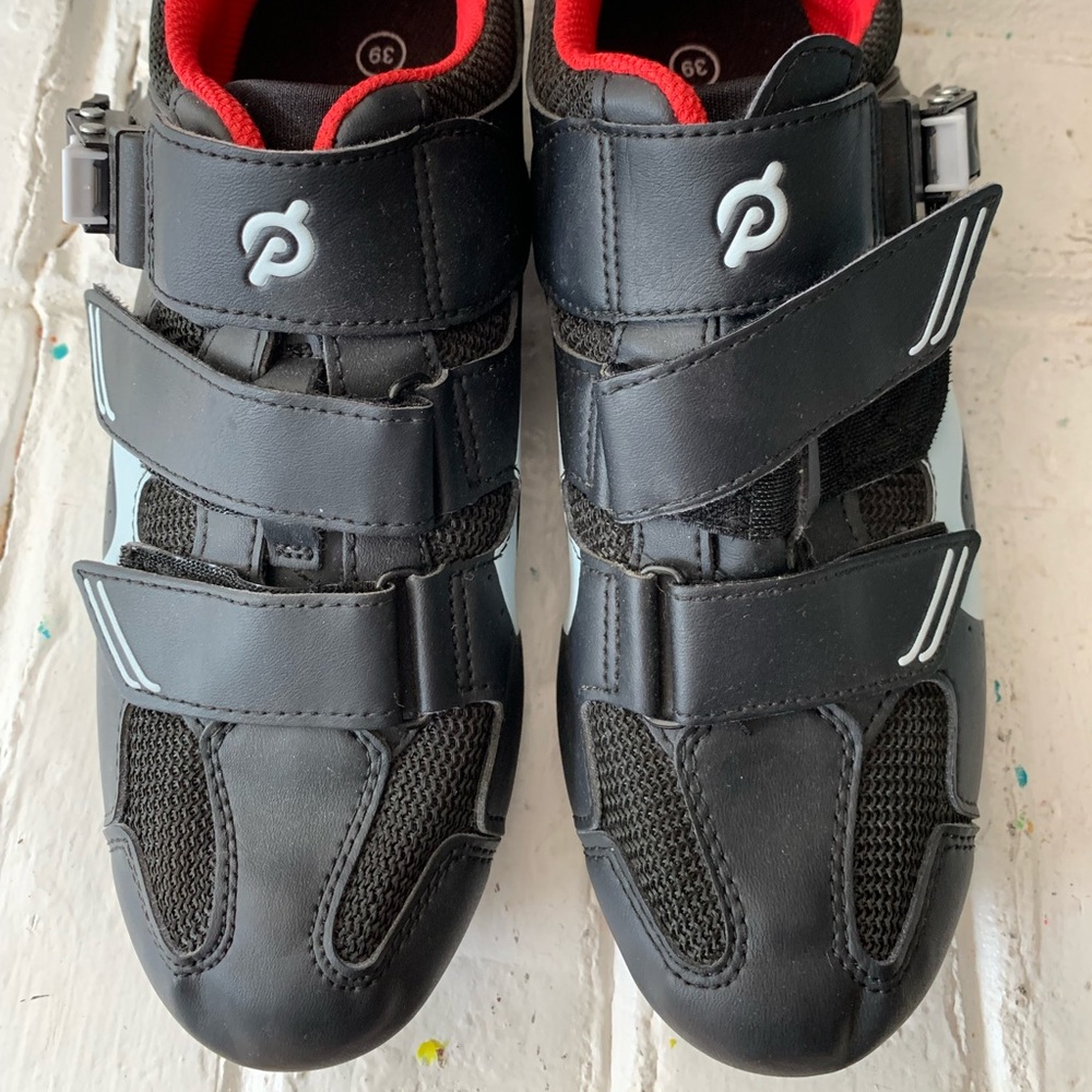 Women’s Peloton cycling shoes, size 39